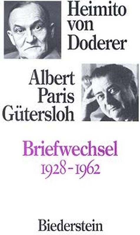 Briefwechsel 1928-1962