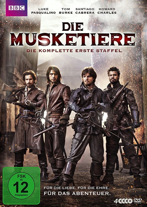 Die Musketiere - Die komplette erste Staffel [4 DVDs] DVD