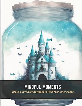Mindful Moments: Life in a Jar Coloring Pages to Find Your Inner Peace