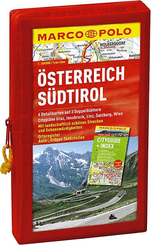 MARCO POLO Kartenset Österreich, Südtirol 1:200 000
