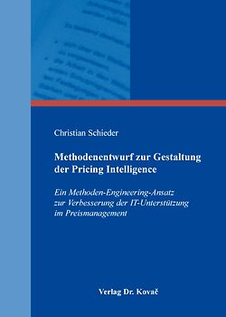 Methodenentwurf zur Gestaltung der Pricing Intelligence