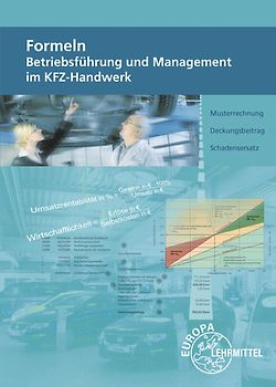 Formeln Betriebsführung und Management im KFZ-Handwerk