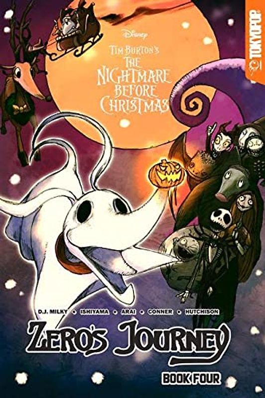 Disney Manga: Tim Burton's the Nightmare Before Christmas - Zero's Journey, Book 4