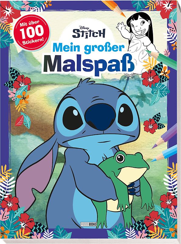Disney Stitch: Mein großer Malspaß