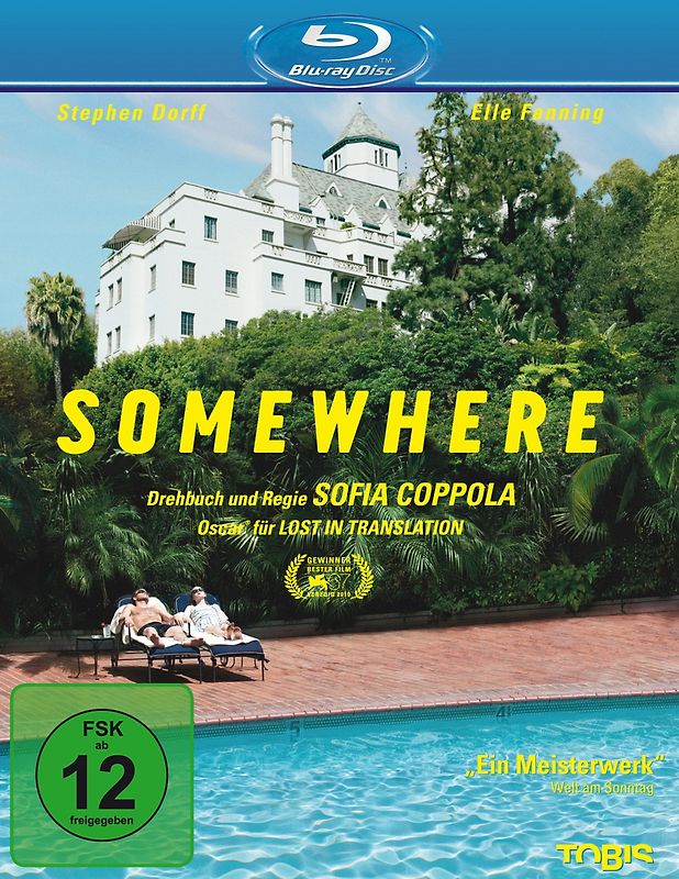 Somewhere Blu-ray Disc