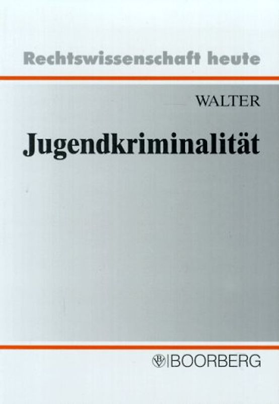 Jugendkriminalität