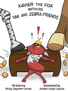 Xavier the Fox with his Yak and Zebra Friends