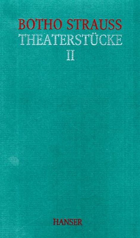 Theaterstücke II