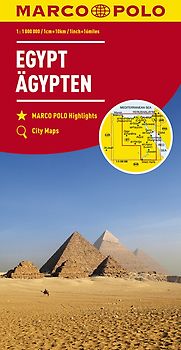 MARCO POLO Kontinentalkarte Ägypten 1:1,1 Mio.