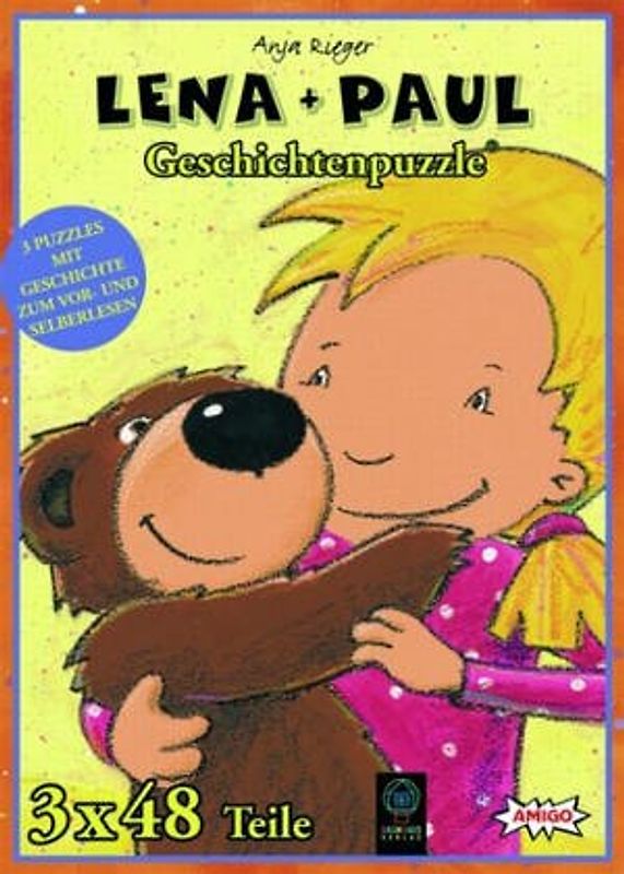Lena und Paul Geschichtenpuzzle. 3 Puzzles mit Geschichte zum Vor- und Selberlesen