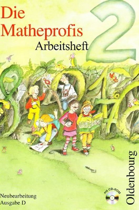 Die Matheprofis - Ausgabe D - für alle Bundesländer (außer Bayern) / 2. Schuljahr - Arbeitsheft mit CD-ROM