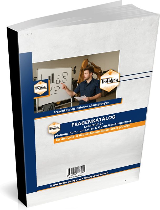 Land- & Baumaschinenmechatroniker (m/w/d) – LF 2 - Fragenkatalog (Buch/Print)