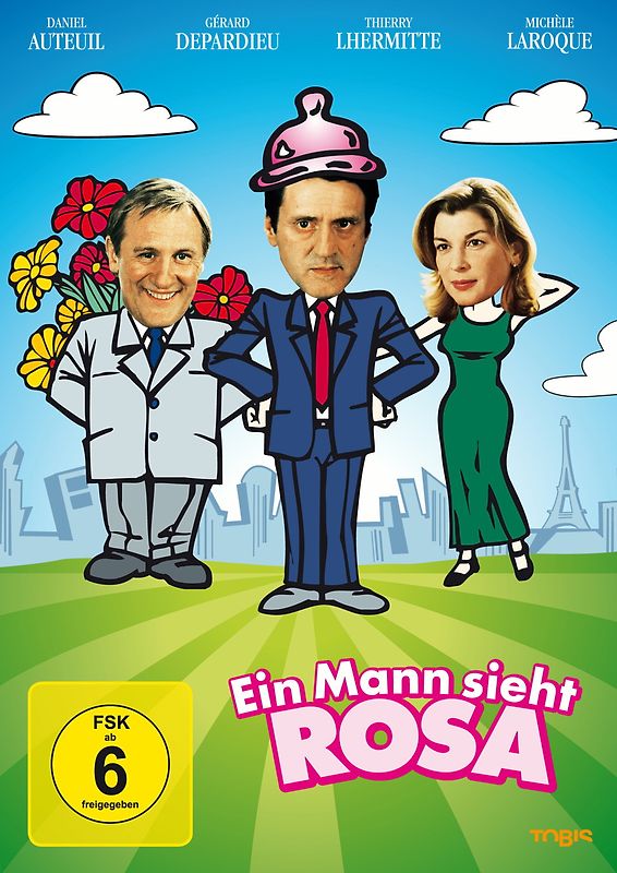 Ein Mann sieht rosa DVD