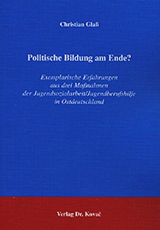 Politische Bildung am Ende?