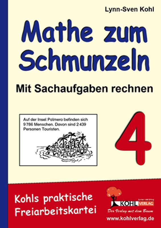Mathe zum Schmunzeln - Mit Sachaufgaben rechnen / Klasse 4