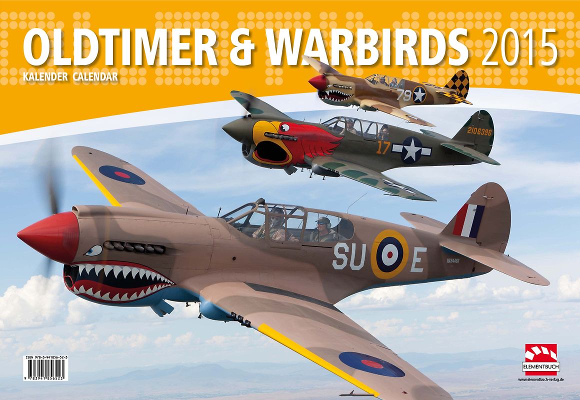 Oldtimer Flugzeuge & Warbirds Kalender 2015