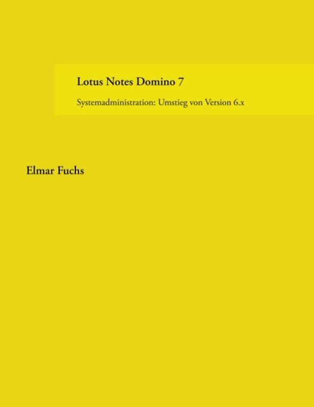 Lotus Notes Domino 7