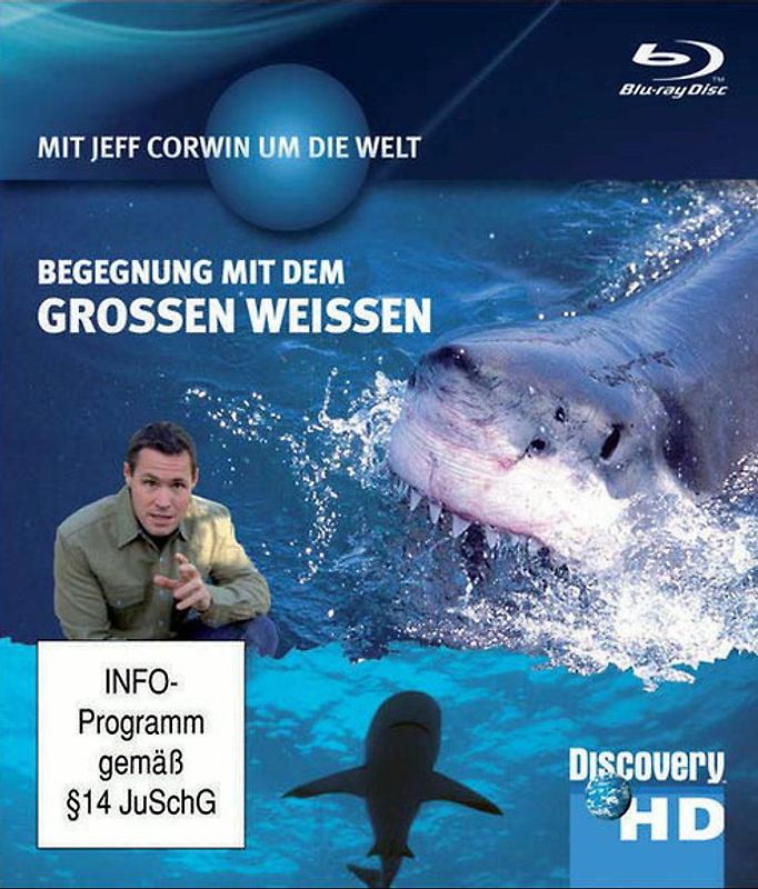 Discovery HD: Mit Jeff Corwin um die Welt - Begegnung mit dem großen weissen Blu-ray Disc