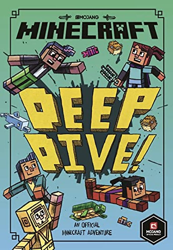 Minecraft: Deep Dive: Book 3 in the first official Minecraft gaming fiction series – perfect for getting kids aged 7, 8, 9 & 10 into reading! (Woodsword Chronicles, Band 3)