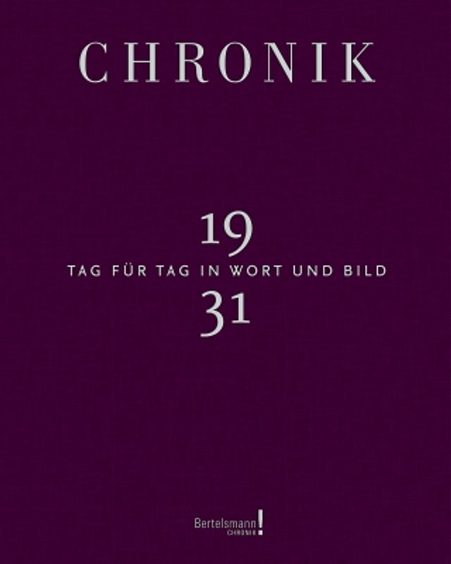 Chronik Jubiläumsband 1931