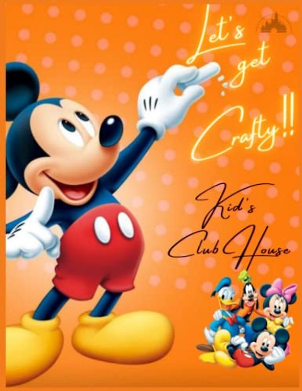 Let's Get Crafty! A Preschool and Kindergarten Art and Activity Fun Book: The book contains a variety of drawing and coloring activities, as well as an exiting craft project.