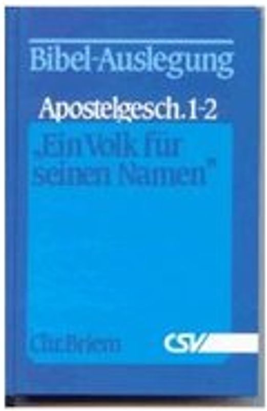 Ein Volk für seinen Namen - Teil 1 und 2
