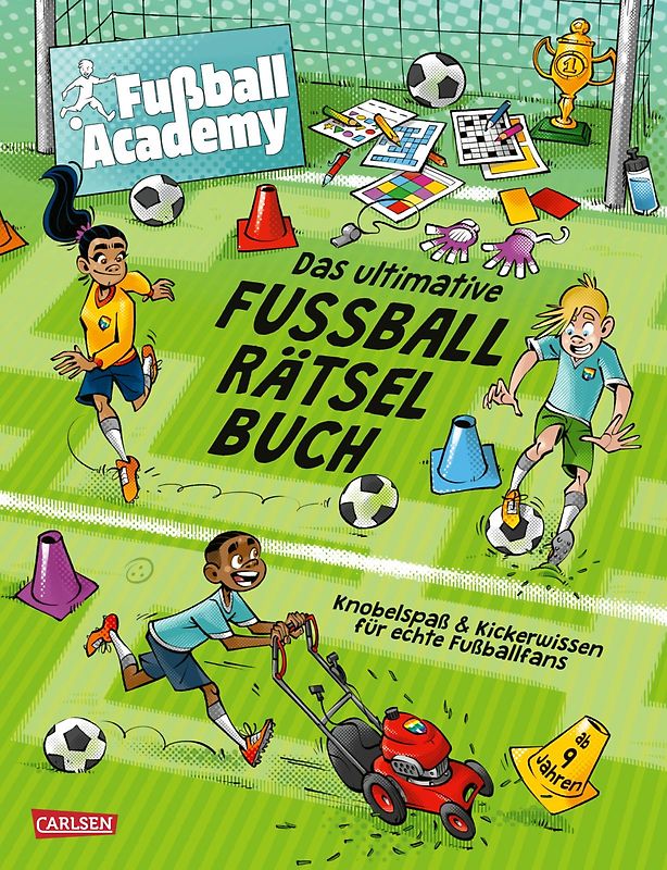 Fußball Academy: Das große Fußball-Rätselbuch
