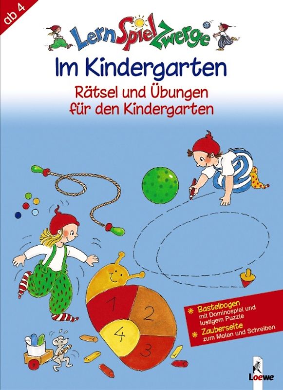 Im Kindergarten - Rätsel und Übungen