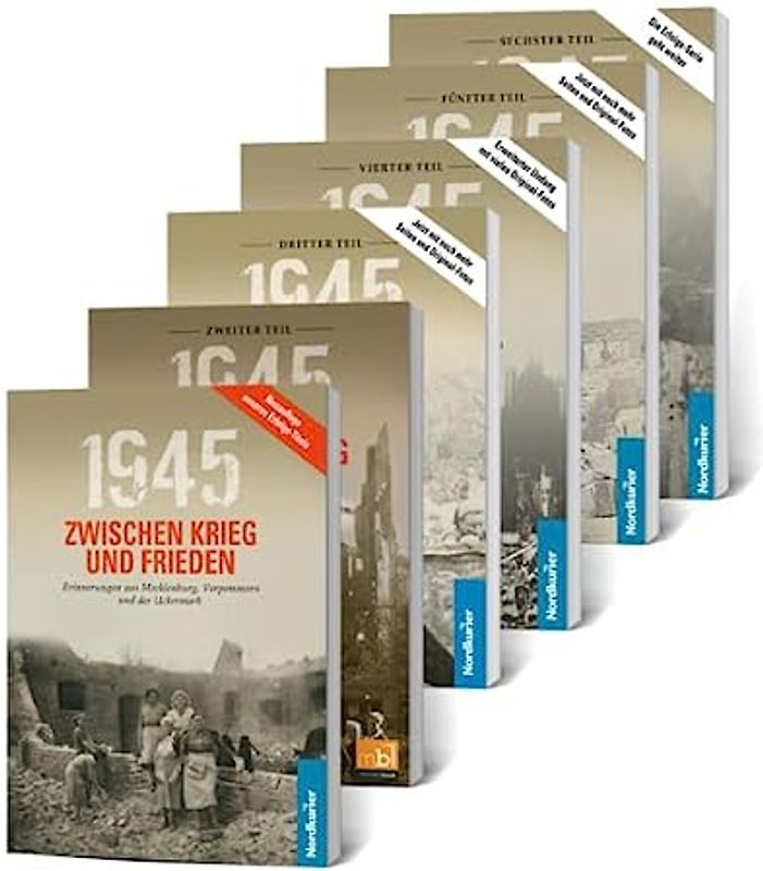 Buchset "1945. Zwischen Krieg und Frieden"