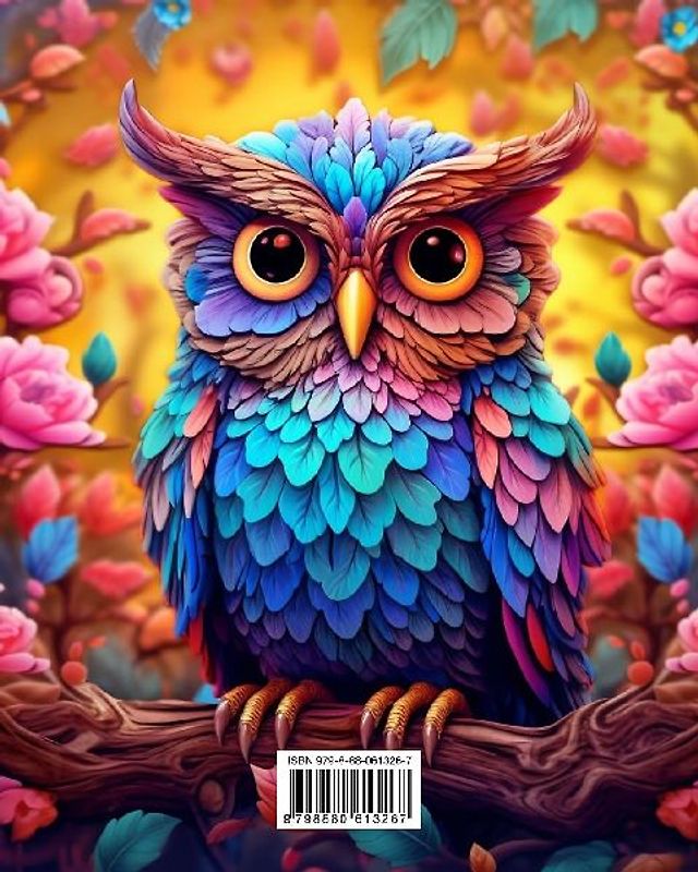 Mandalas de hiboux | Livre de coloriage pour adultes | Dessins anti-stress pour encourager la créativité