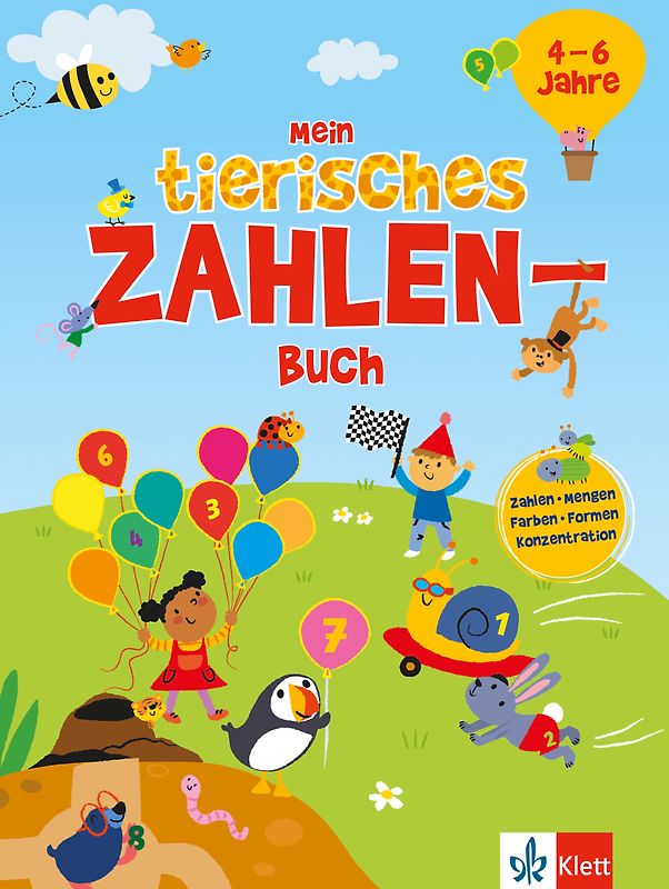 Mein tierisches Zahlen-Buch (4 – 6 Jahre)