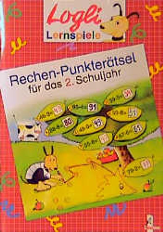 Rechen-Punkterätsel für das 2. Schuljahr