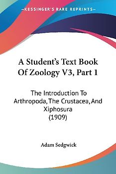 A Student's Text Book Of Zoology V3, Part 1