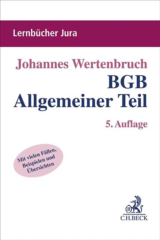 BGB Allgemeiner Teil