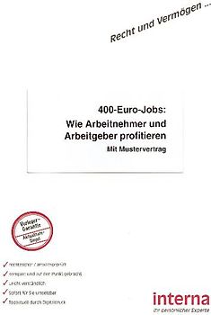 400-Euro-Jobs: Wie Arbeitnehmer und Arbeitgeber profitieren
