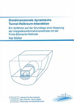 Dreidimensionale dynamische Tunnel-Halbraum-Interaktion