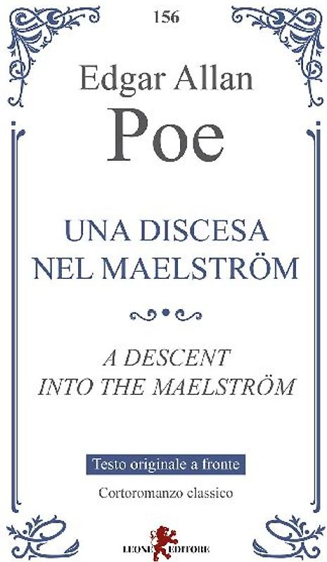 Una discesa nel Maelström. Testo originale a fronte
