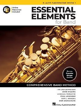 Essential Elements for Band - Eb Alto Saxophone Book 1 with Eei Online Resources Eb Alto Sax Method Songbook and Sheet Music for School Band Students and Teachers Comprehensive Band Method