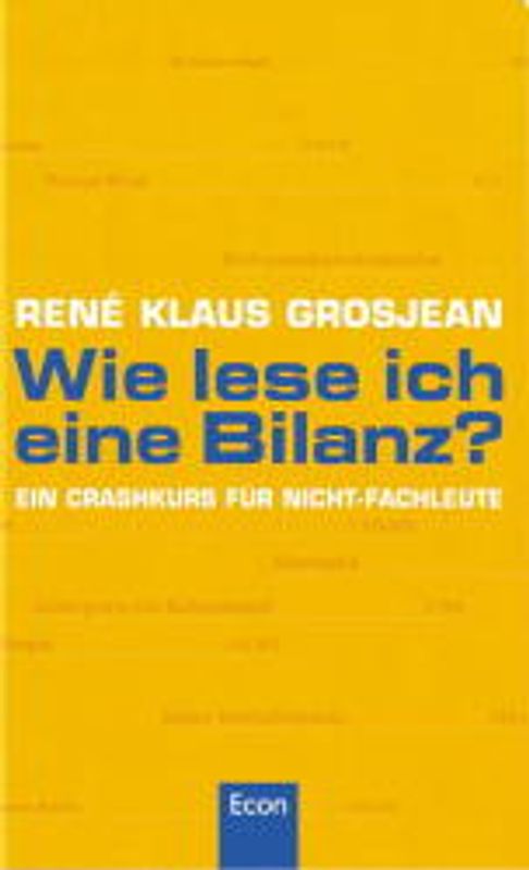 Wie lese ich eine Bilanz?. Ein Crashkurs für Nicht-Fachleute