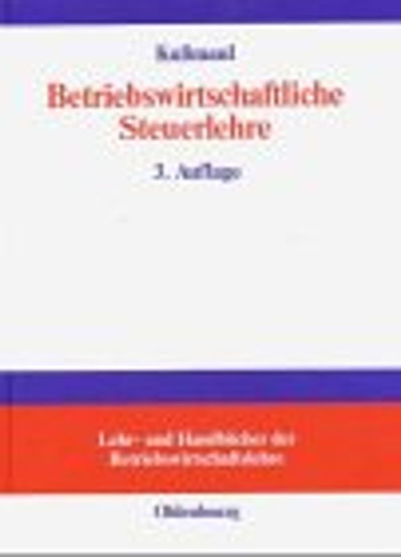 Betriebswirtschaftliche Steuerlehre