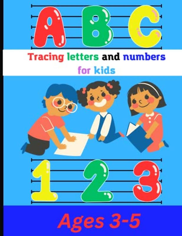 Tracing letters and numbers for kids