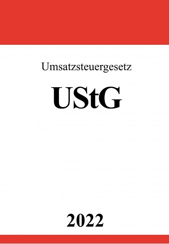 Umsatzsteuergesetz UStG 2022