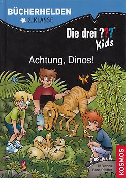 Die drei ??? Kids, Bücherhelden 2. Klasse, Achtung, Dinos!