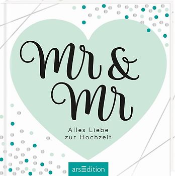 Mr & Mr - Geschenkidee für gleichgeschlechtliche Paare / zur Ehe für alle
