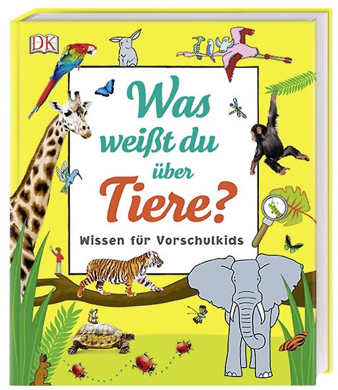 Wissen für Vorschulkids. Was weißt du über Tiere?
