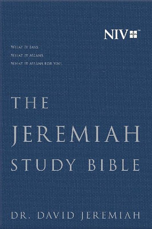 The Jeremiah Study Bible, NIV