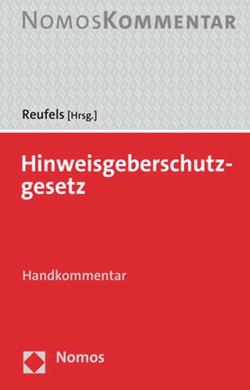 Hinweisgeberschutzgesetz: HinSchG
