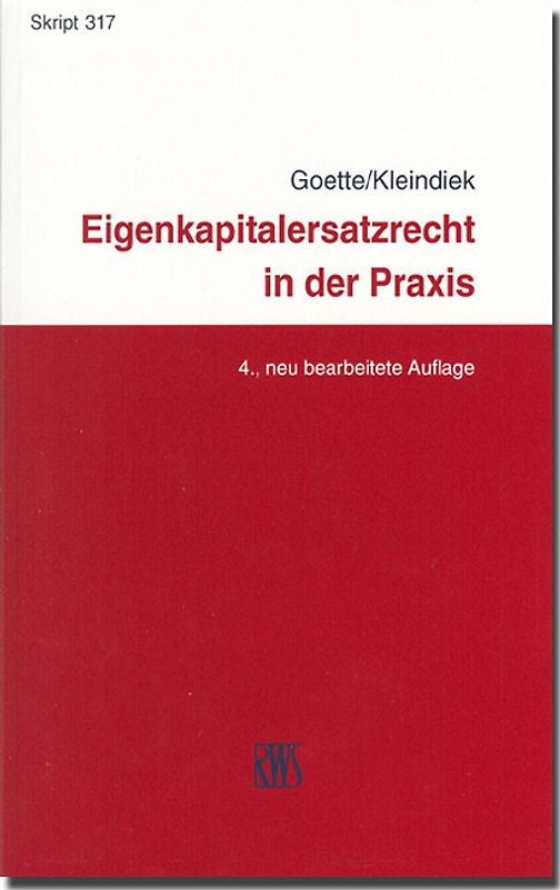Eigenkapitalersatzrecht in der Praxis
