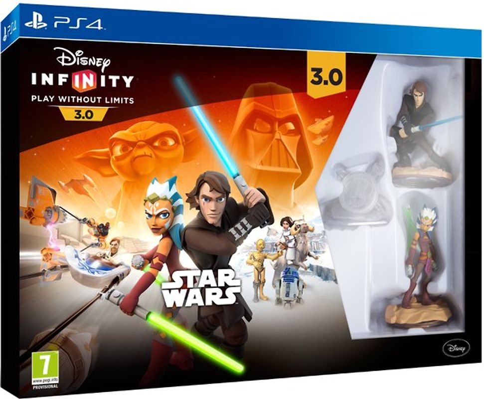 Disney Infinity 3.0 [Starter-Set inkl. 2 Figuren, Base, Playset Stein, Internationale Version] PlayStation 4