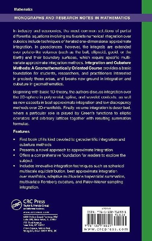 Integration and Cubature Methods